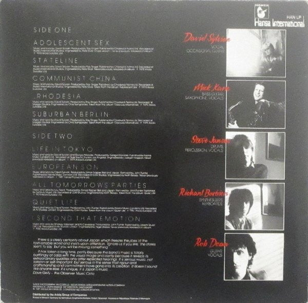 Japan : Assemblage (LP, Comp)