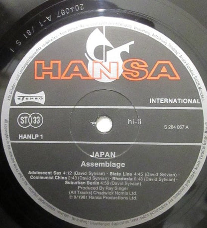Japan : Assemblage (LP, Comp)