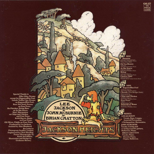 Jackson Heights : Ragamuffins Fool (LP, Album)
