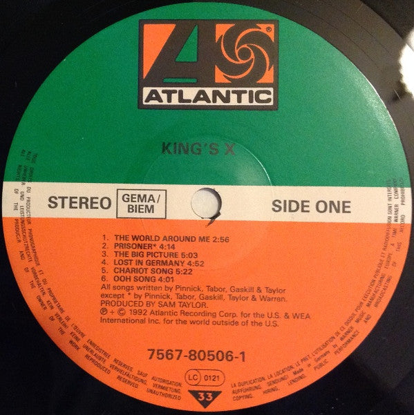 King's X : King's X (LP, Album)