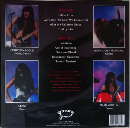 Savage Grace : After The Fall From Grace (LP, Album, RE)