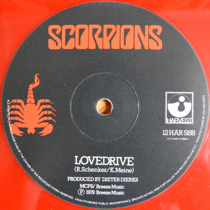 Scorpions : Lovedrive (12", Red)