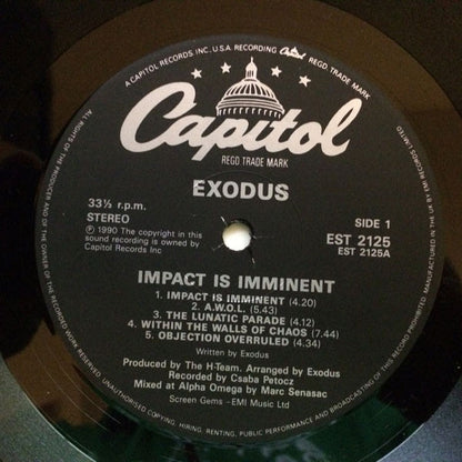 Exodus (6) : Impact Is Imminent (LP, Album)