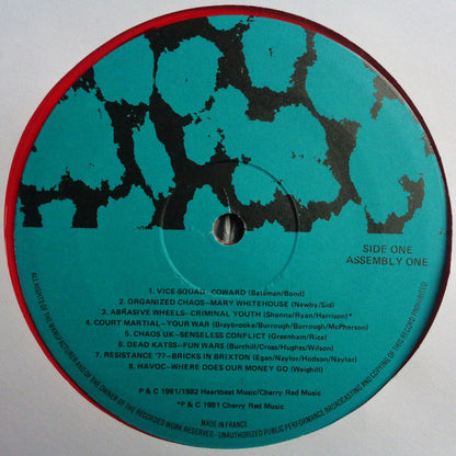 Various : Riotous Assembly (LP, Comp, Red)