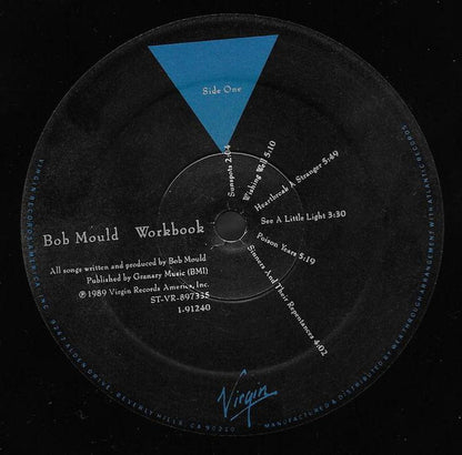 Bob Mould : Workbook (LP, Album, SRC)