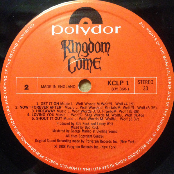 Kingdom Come (2) : Kingdom Come (LP, Album)