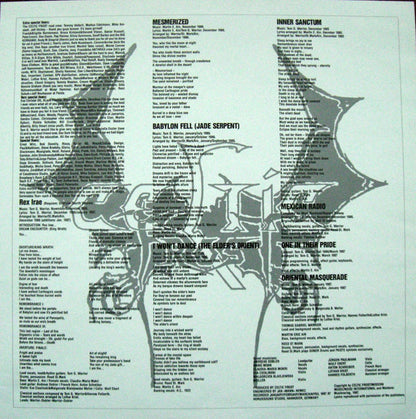 Celtic Frost : Into The Pandemonium (LP, Album, Gat)