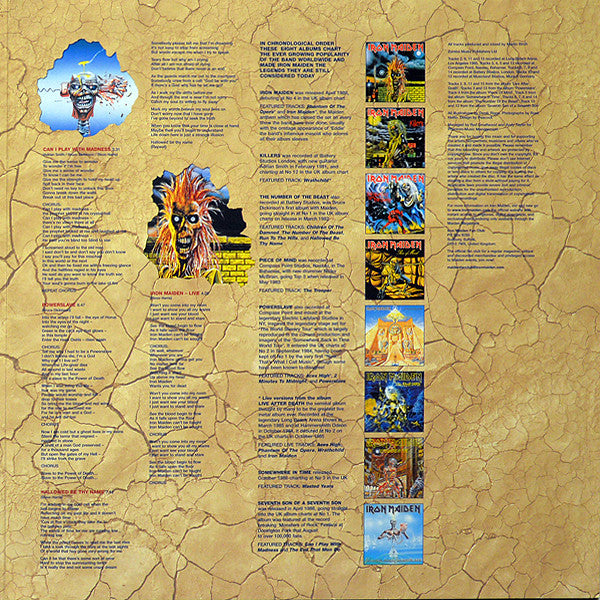 Iron Maiden : Somewhere Back In Time (The Best Of: 1980-1989) (2xLP, Comp, Ltd, Pic)