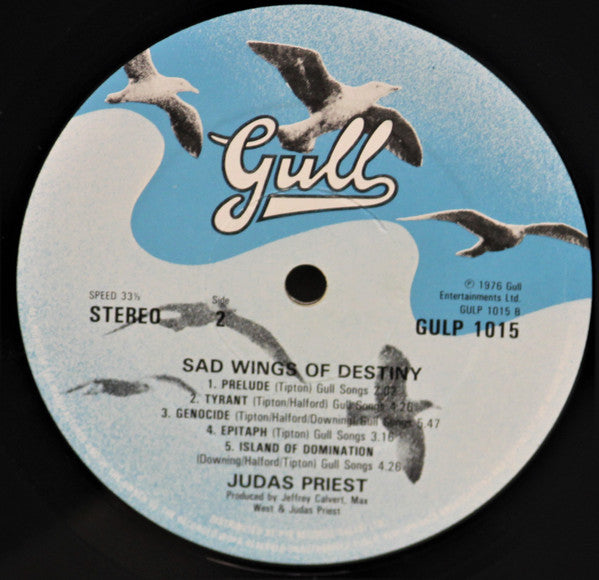 Judas Priest : Sad Wings Of Destiny (LP, Album)