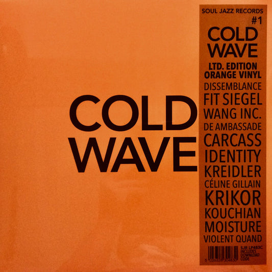 Various : Cold Wave #1 (2xLP, Comp, Ltd, Ora)