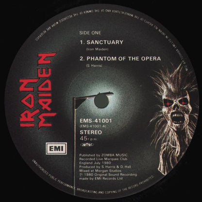 Iron Maiden : Live!! +One (12", EP)