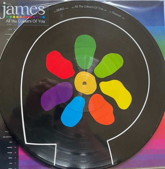 James : All The Colours Of You (2xLP, Album, Pic)