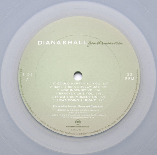 Diana Krall : From This Moment On (LP, Album, 200)