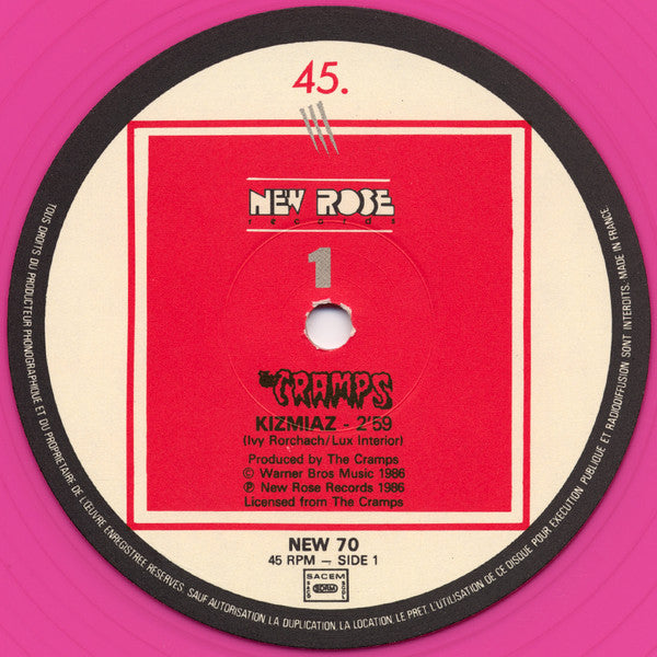 The Cramps : Kizmiaz (12", Pin)