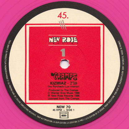 The Cramps : Kizmiaz (12", Pin)