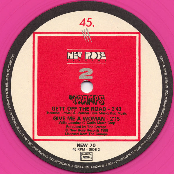 The Cramps : Kizmiaz (12", Pin)