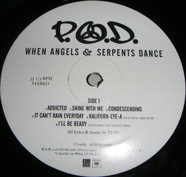 P.O.D. : When Angels & Serpents Dance (LP, Album)
