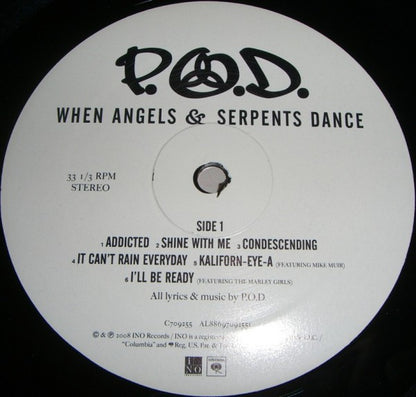 P.O.D. : When Angels & Serpents Dance (LP, Album)