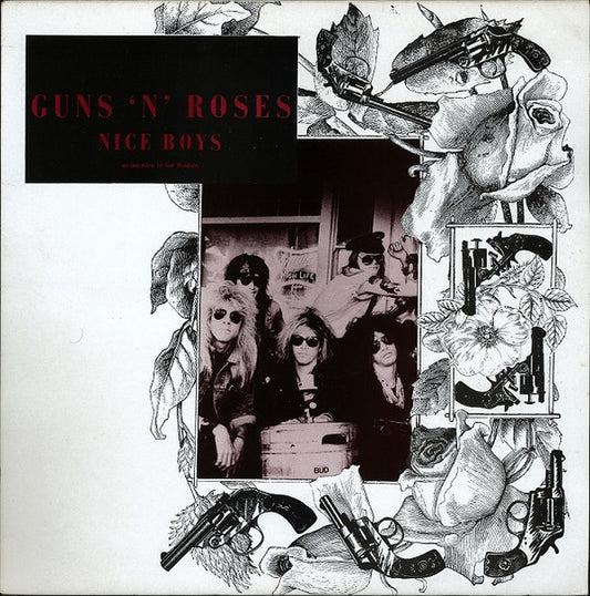Guns 'N' Roses* : Nice Boys (12", Ltd, Unofficial, Red)
