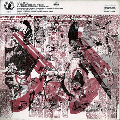Guns 'N' Roses* : Nice Boys (12", Ltd, Unofficial, Red)