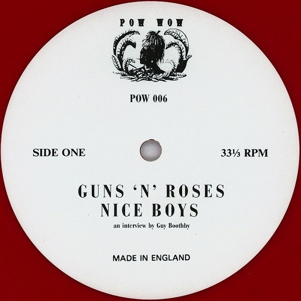 Guns 'N' Roses* : Nice Boys (12", Ltd, Unofficial, Red)
