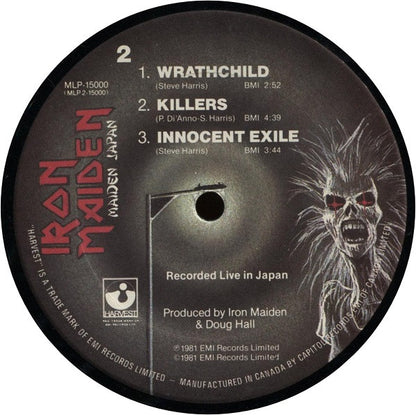 Iron Maiden : Maiden Japan (12", MiniAlbum, Don)