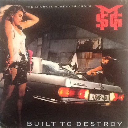 The Michael Schenker Group : Built To Destroy (LP, Album)