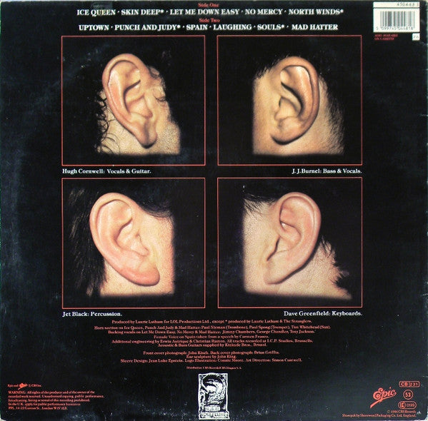 The Stranglers : Aural Sculpture (LP, Album, RE)