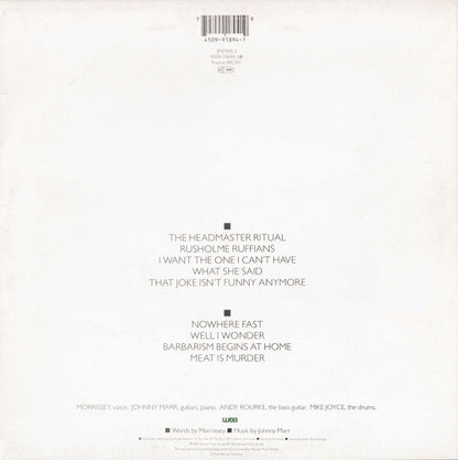 The Smiths : Meat Is Murder (10", Album, Ltd, Num, RE)