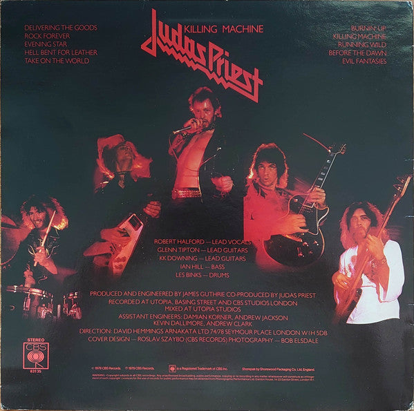 Judas Priest : Killing Machine (LP, Album)