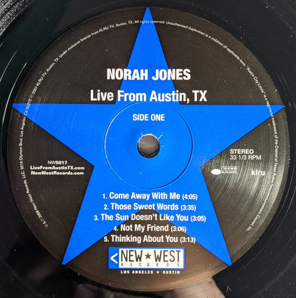 Norah Jones : Live From Austin, TX (2xLP, Album, 180)