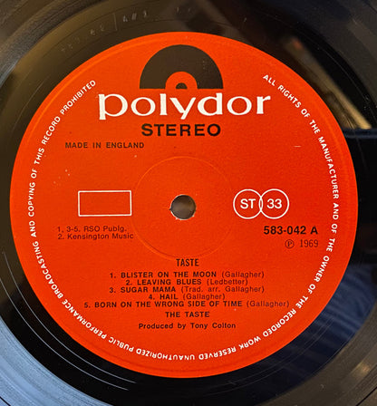 Taste (2) : Taste (LP, Album)