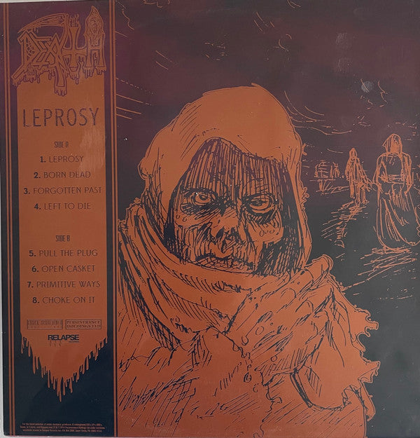 Death (2) : Leprosy (LP, Album, RE, RM, RP, Neo)