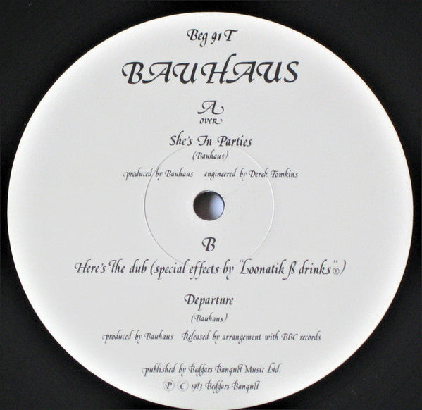 Bauhaus : She's In Parties (12", Single)