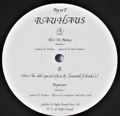 Bauhaus : She's In Parties (12", Single)