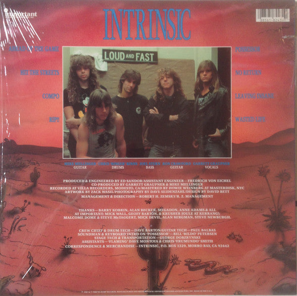 Intrinsic (3) : Intrinsic (LP, Album, RE)