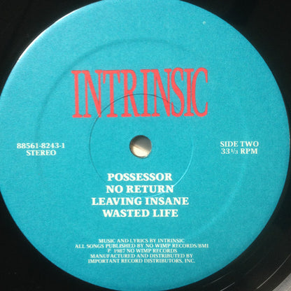 Intrinsic (3) : Intrinsic (LP, Album, RE)