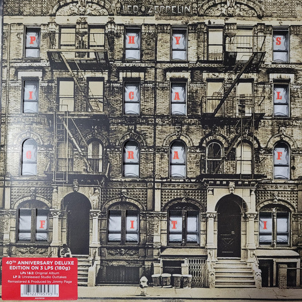 Led Zeppelin : Physical Graffiti (3xLP, Album, RE, RM + LP, Album, RM + Dlx)