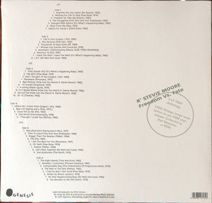 R’ Stevie Moore* : Freedom Vs. Fate (3xLP, Album, Comp, Ltd, Gre)