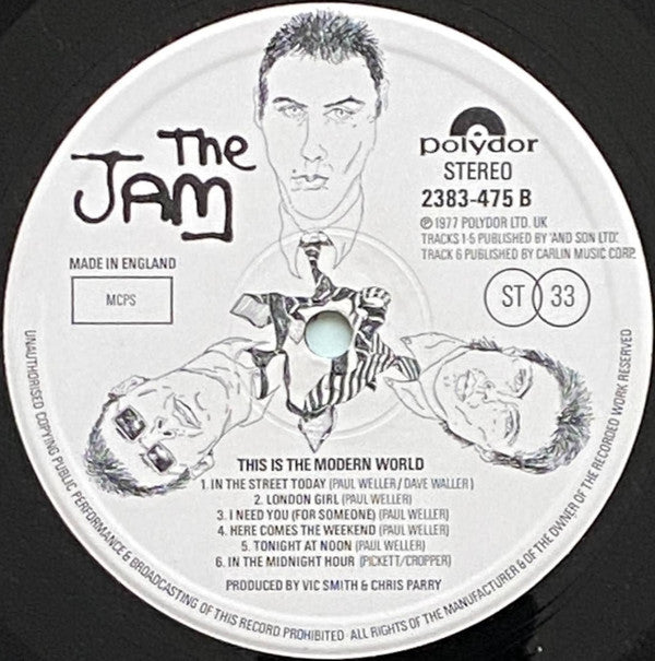 The Jam : This Is The Modern World (LP, Album, Pho)