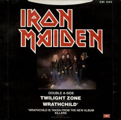 Iron Maiden : Twilight Zone / Wrathchild (7", Single)