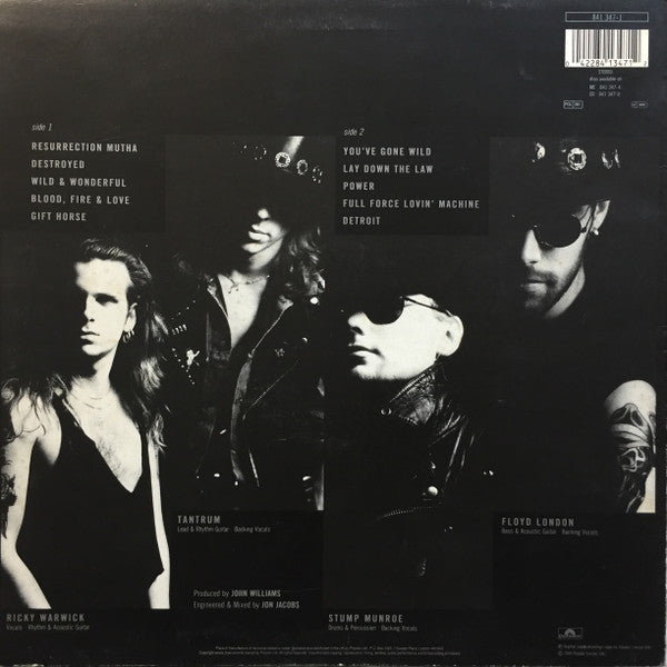 The Almighty : Blood, Fire & Love (LP, Album)