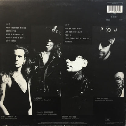 The Almighty : Blood, Fire & Love (LP, Album)