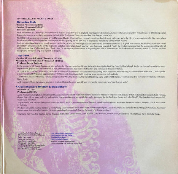 The Jimi Hendrix Experience : Radio One (2xLP)