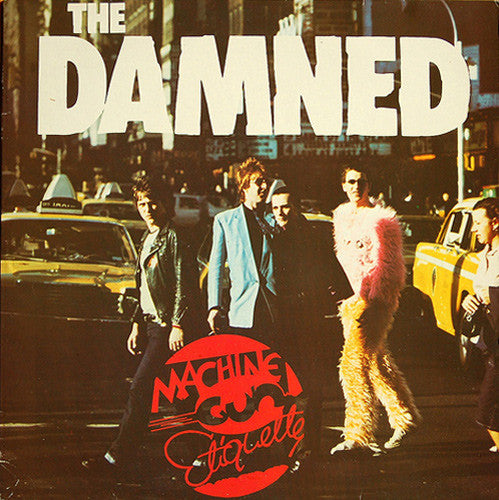 The Damned : Machine Gun Etiquette (LP, Album, RE, RP, Blu)
