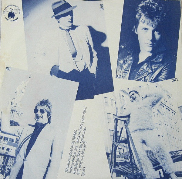 The Damned : Machine Gun Etiquette (LP, Album, RE, RP, Blu)