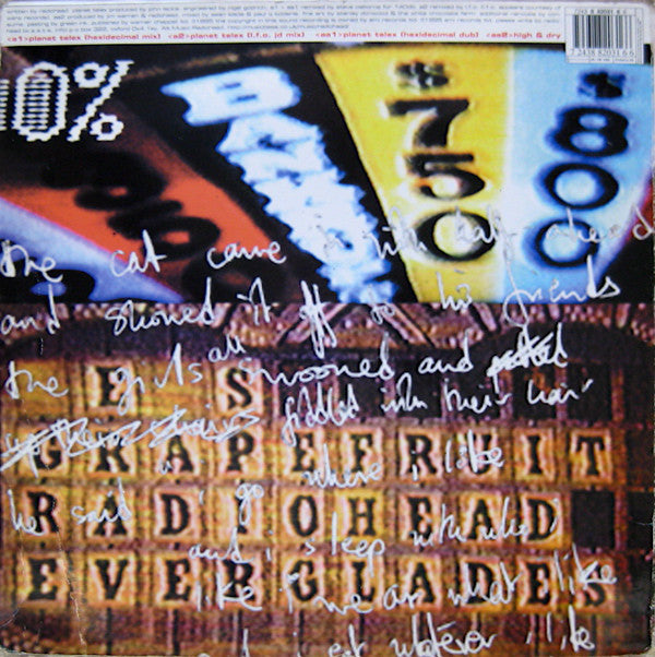 Radiohead : High & Dry / Planet Telex (12", Single, Ltd, Num)