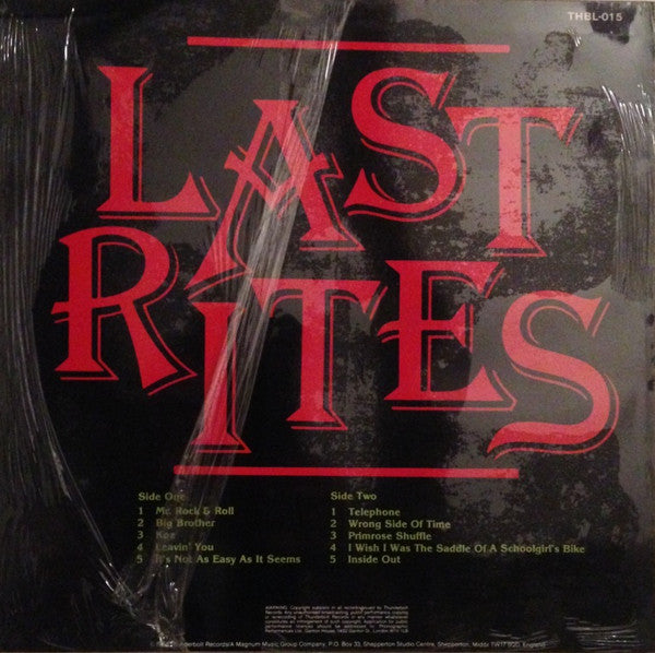 Samson (3) : Last Rites (LP, Comp)
