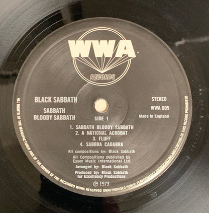 Black Sabbath : Sabbath Bloody Sabbath (LP, Album, Gat)
