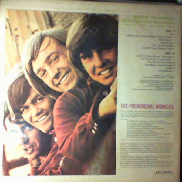 The Monkees : More Of The Monkees (LP, Album, Promo)